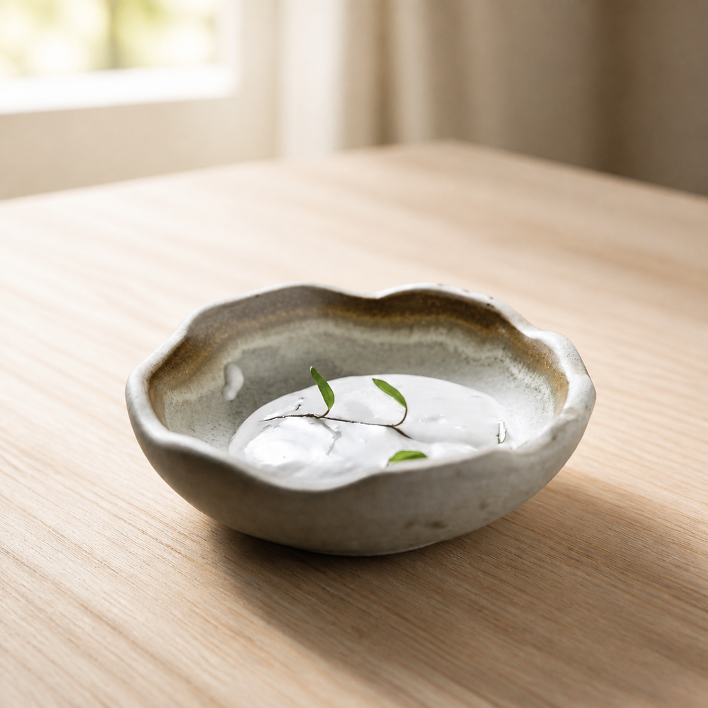Japanese Ceramic Dipping Dish – 3.5 Inch Rustic Glazed Sauce Bowl, Small Condiment Dish for Soy Sauce, Appetizers & Snacks