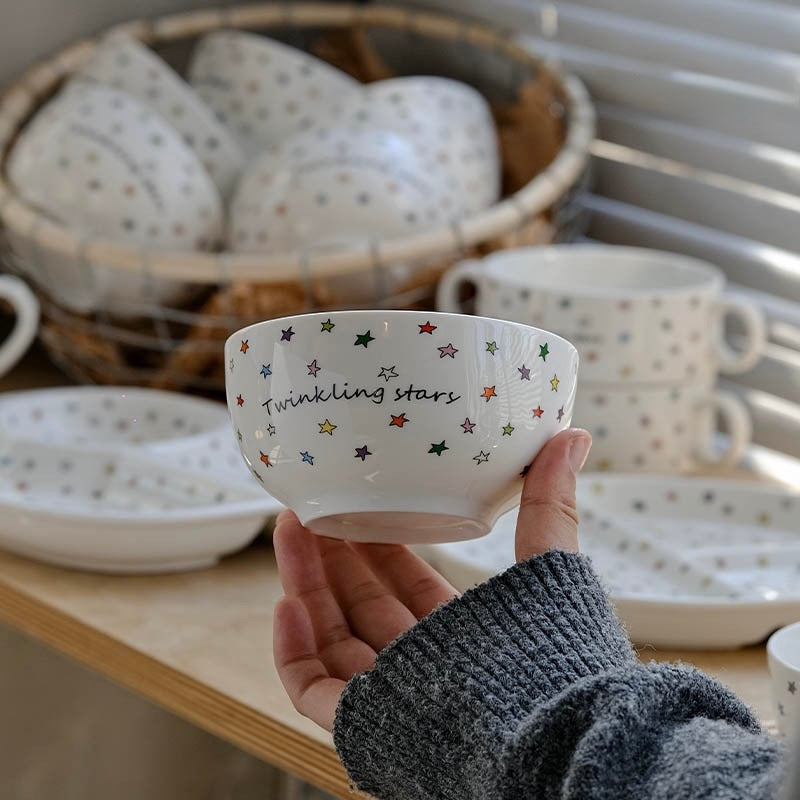 Twinkling Stars Ceramic Divided Plate Collection