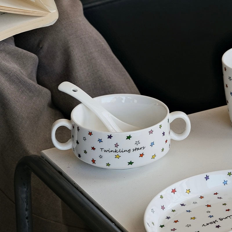 Twinkling Stars Ceramic Divided Plate Collection