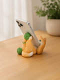 Cute Animal Phone Stand, Kawaii Cat Frog Dragon Phone Holder, Decorative Desk Phone Stand for Home Office & Bedroom