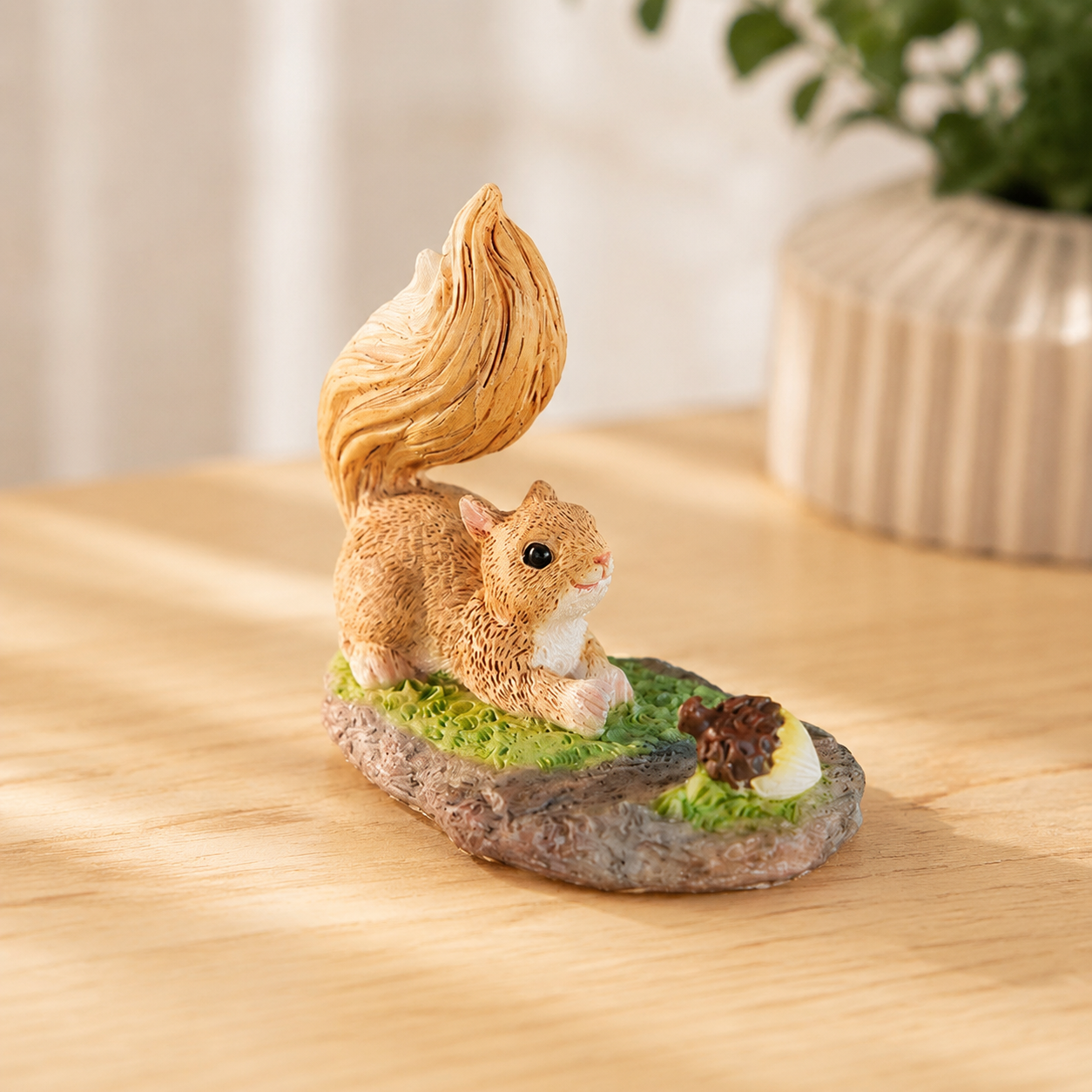 Cute Animal Phone Stand, Kawaii Rabbit Owl Squirrel Phone Holder, Decorative Desk Phone Stand for Home Office & Bedroom