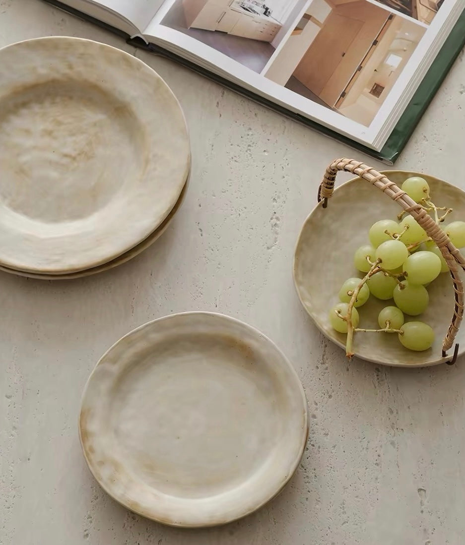 WS Luxury Collection – Sandflow Ceramic Serving Plate