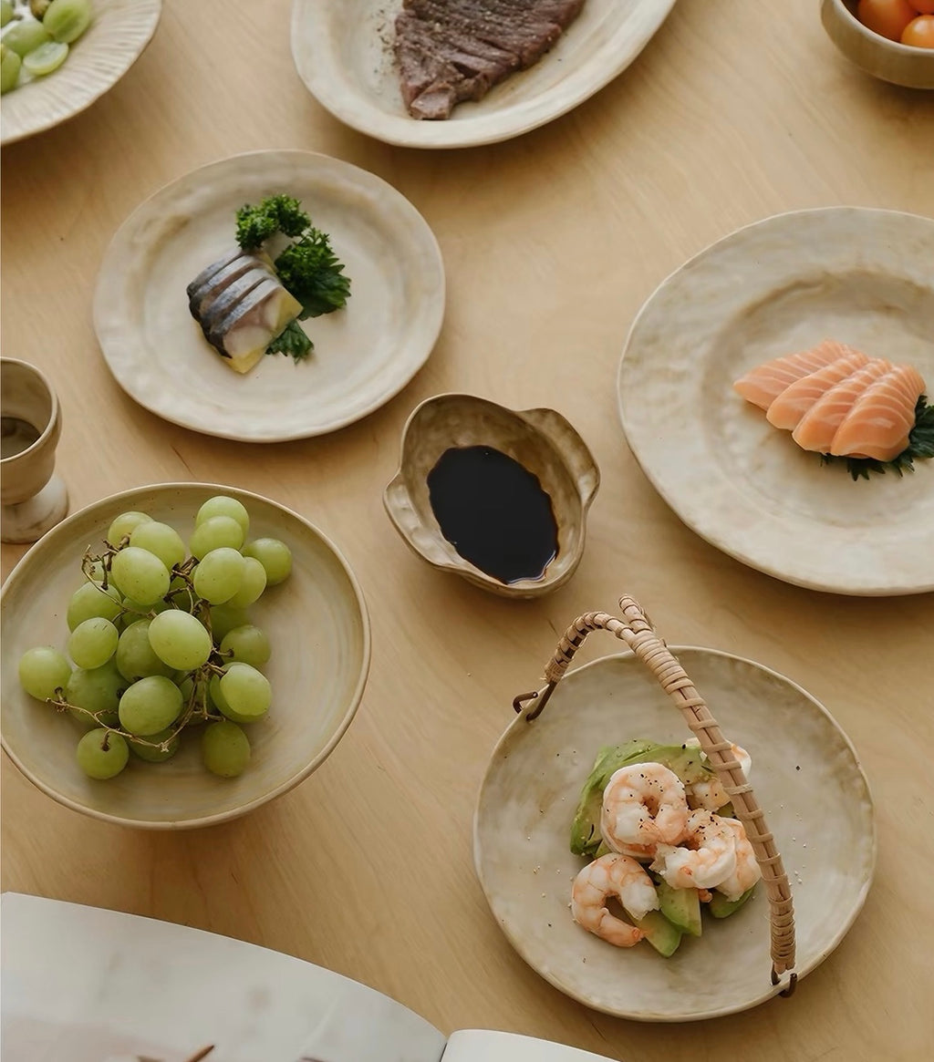 WS Luxury Collection – Sandflow Ceramic Serving Plate