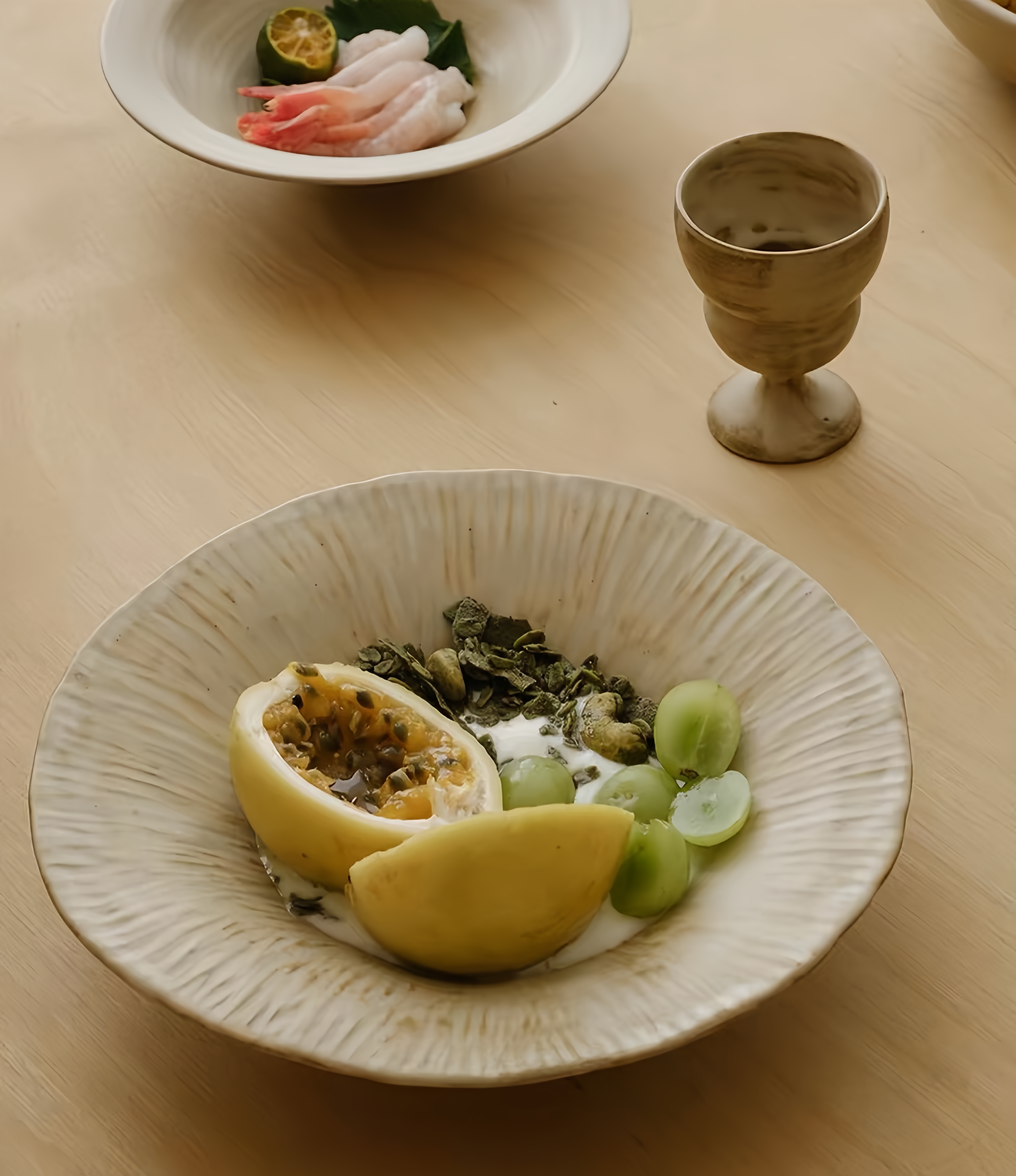WS Luxury Collection – Sandflow Ceramic Serving Bowl