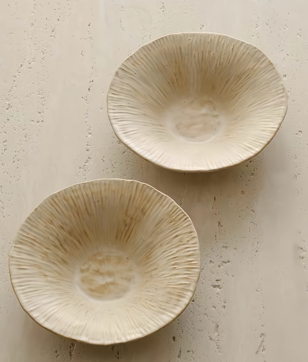 WS Luxury Collection – Sandflow Ceramic Serving Bowl