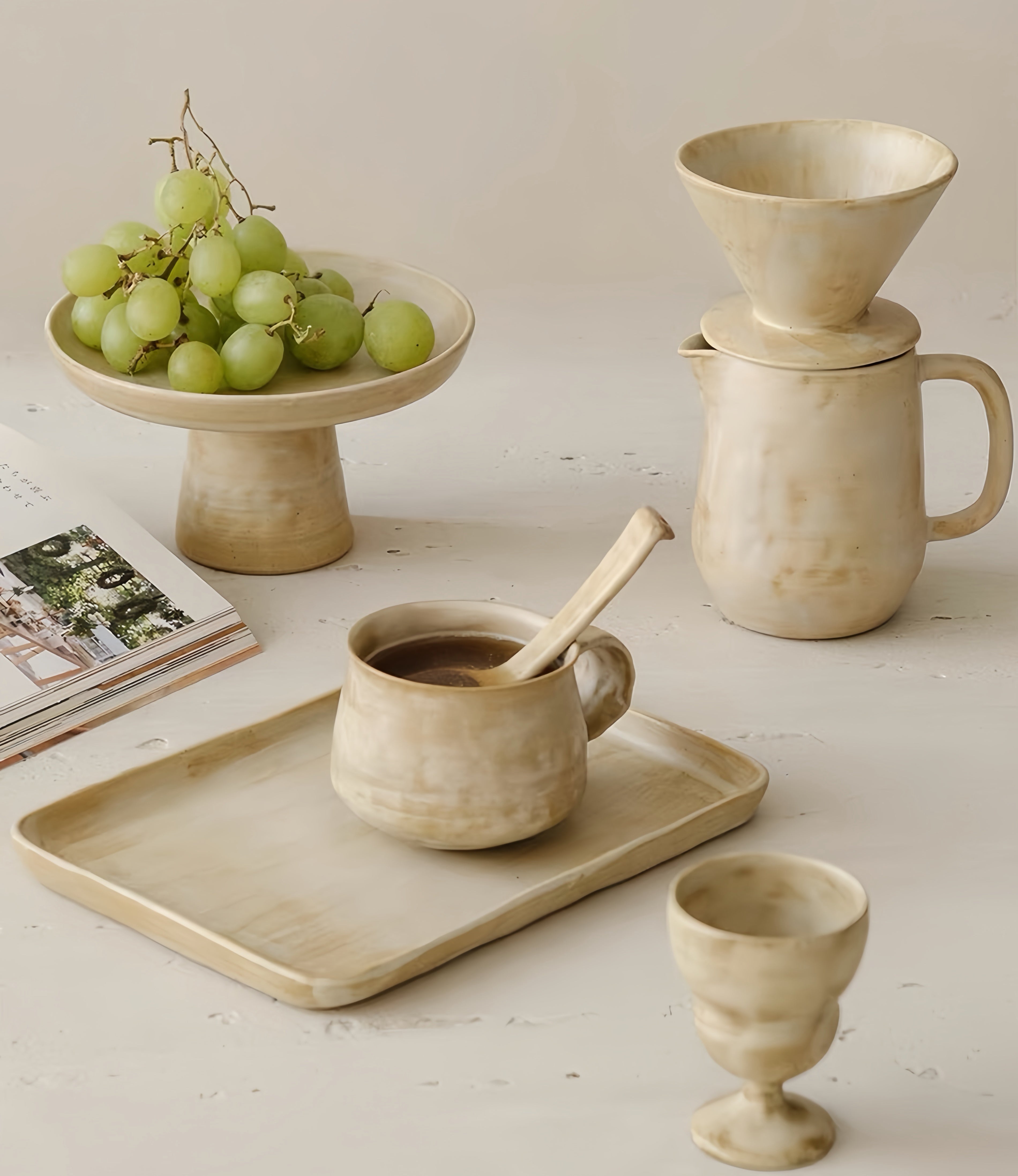 WS Luxury Collection – Sandflow Ceramic Coffee Cup Set