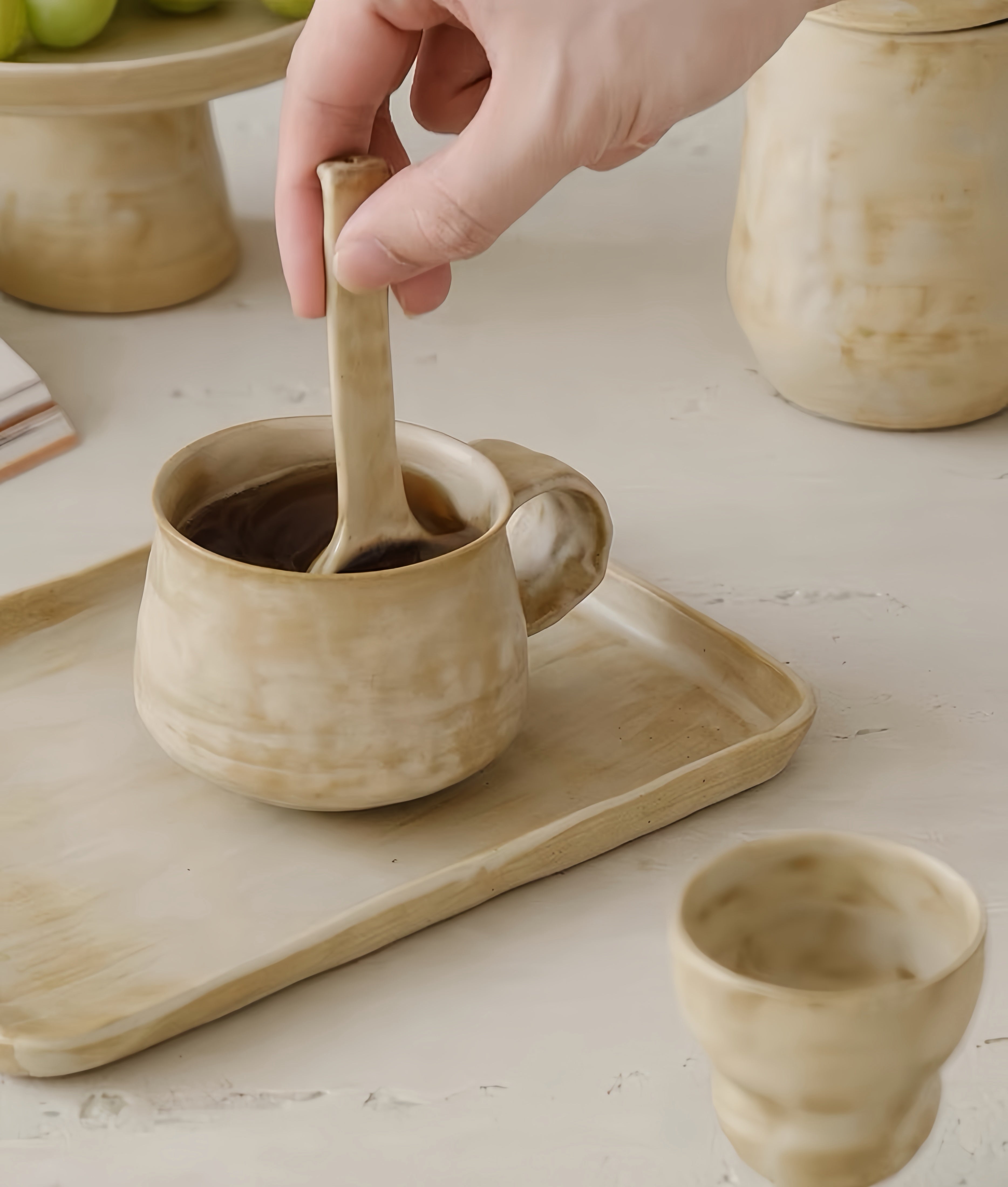 WS Luxury Collection – Sandflow Ceramic Coffee Cup Set