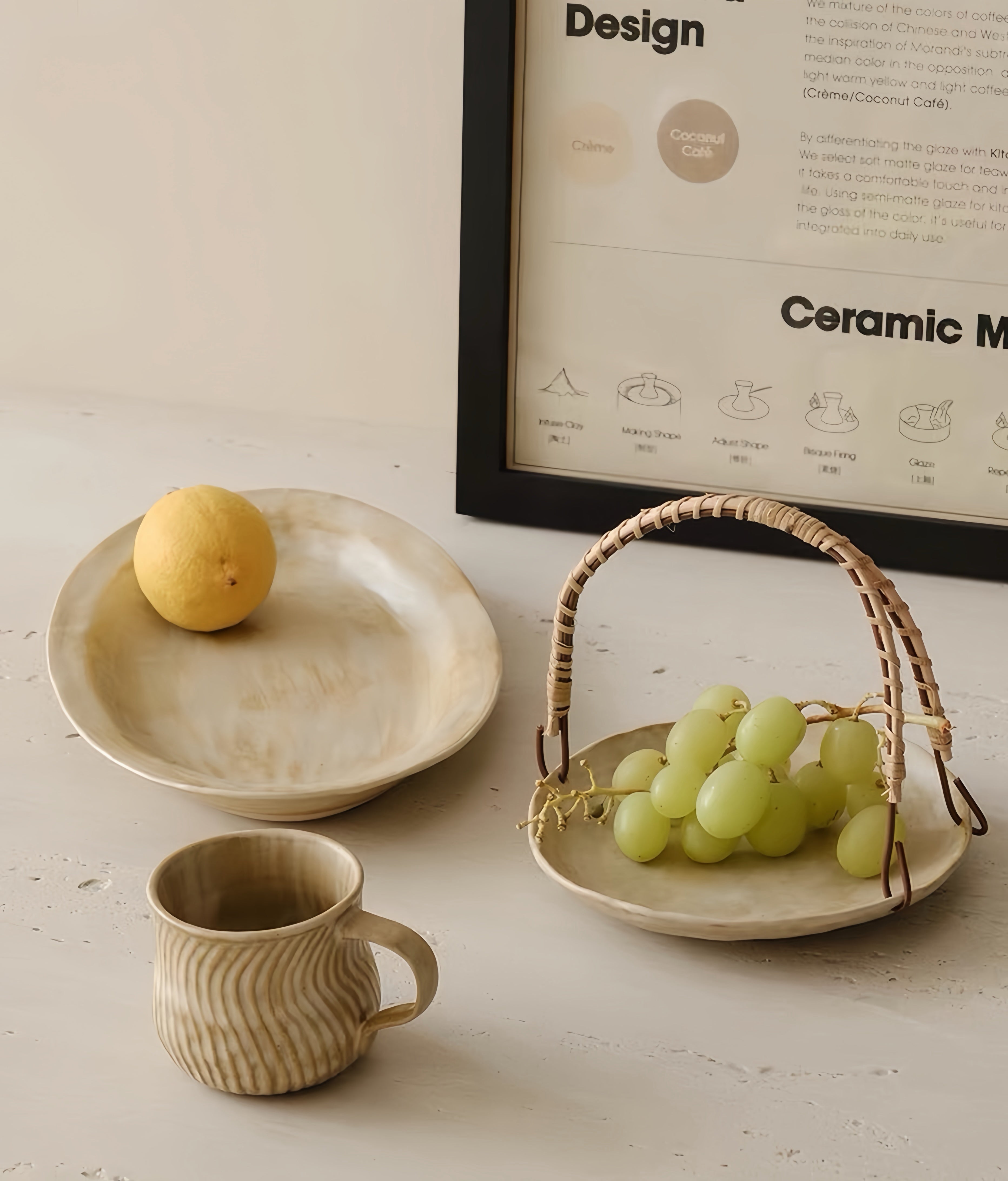 WS Luxury Collection – Sandflow Ceramic Serving Tray