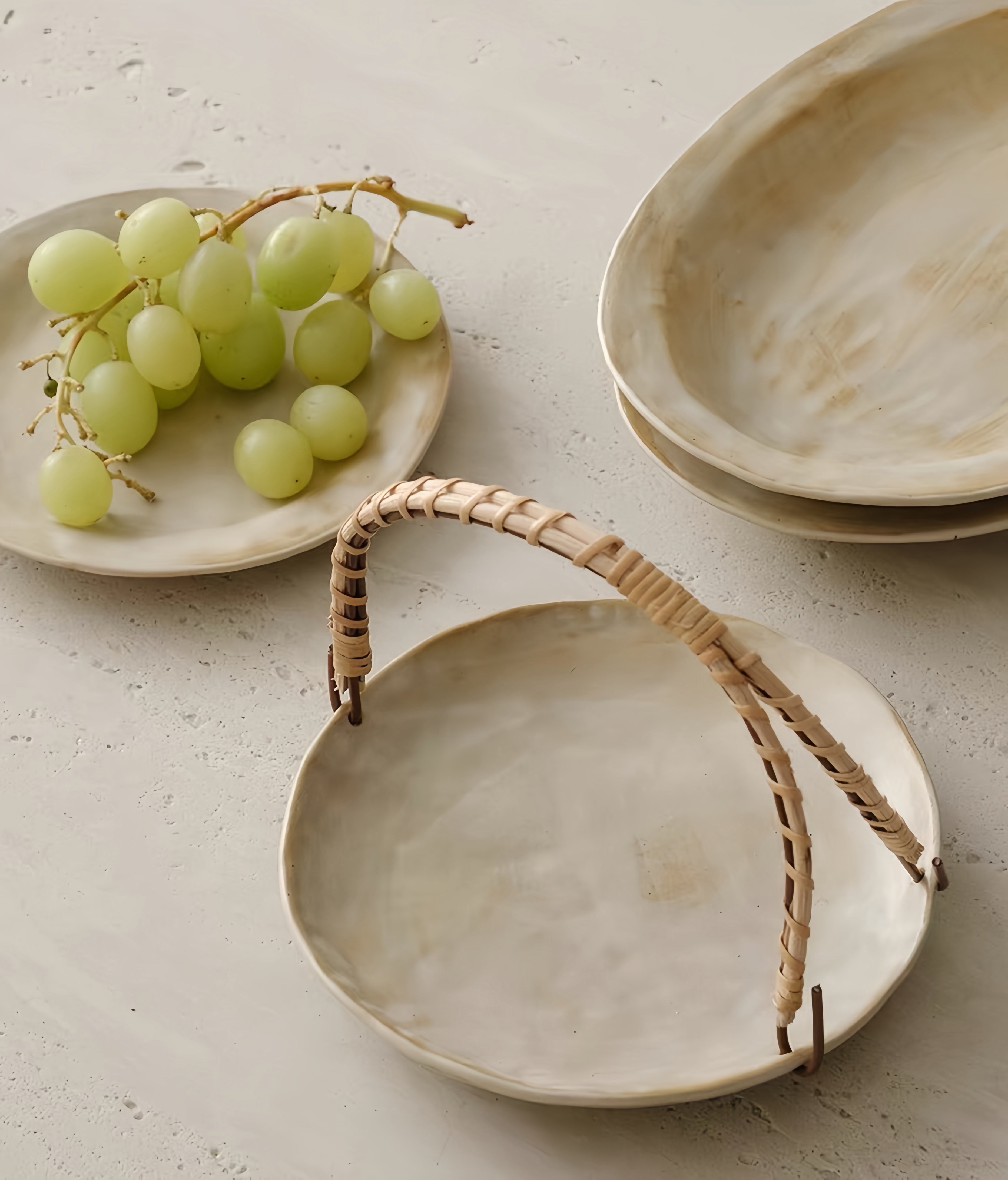 WS Luxury Collection – Sandflow Ceramic Serving Tray