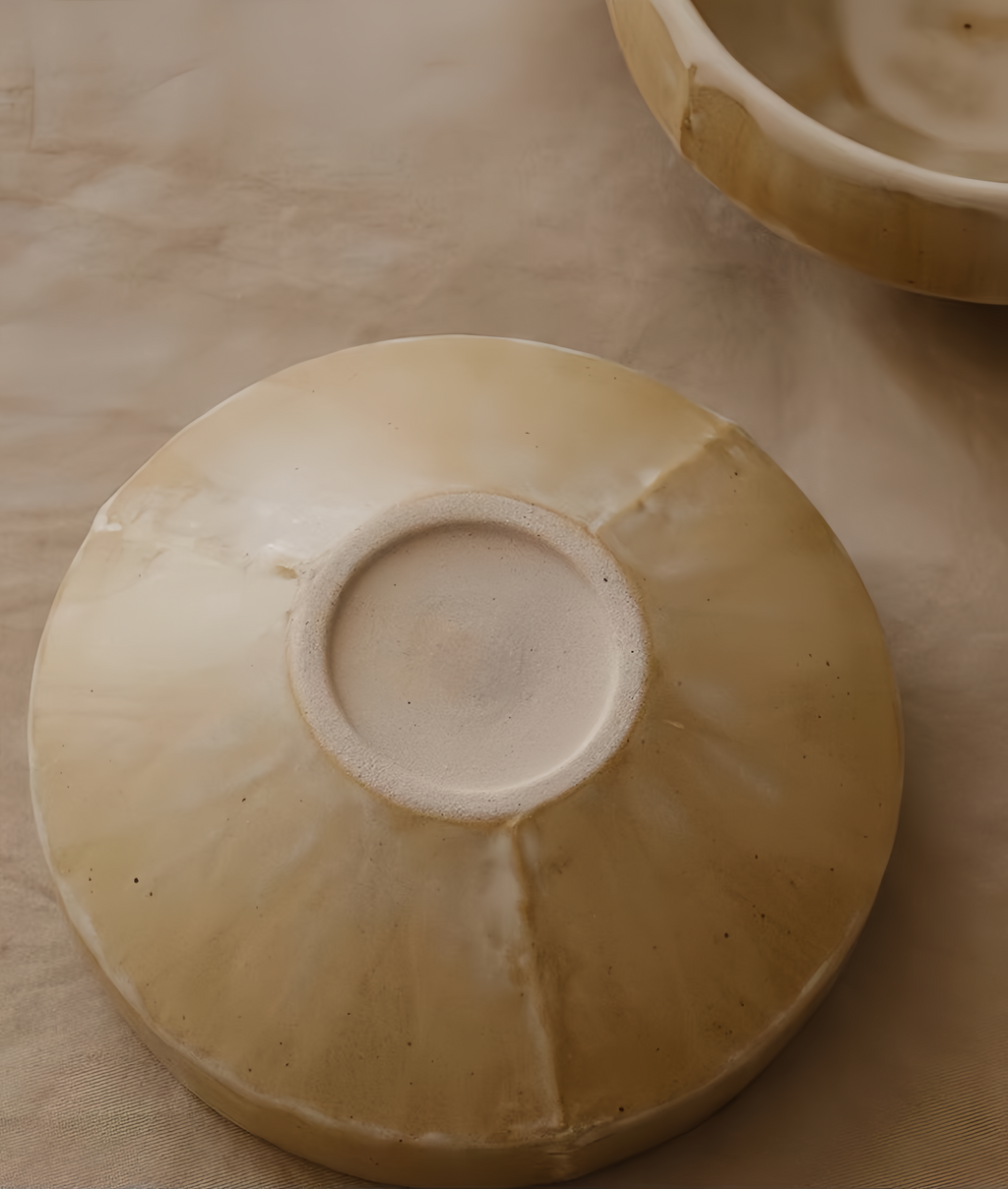 WS Luxury Collection | Fuko Ceramic Sauce Dish – Minimalist Wabi-Sabi Dipping Bowl
