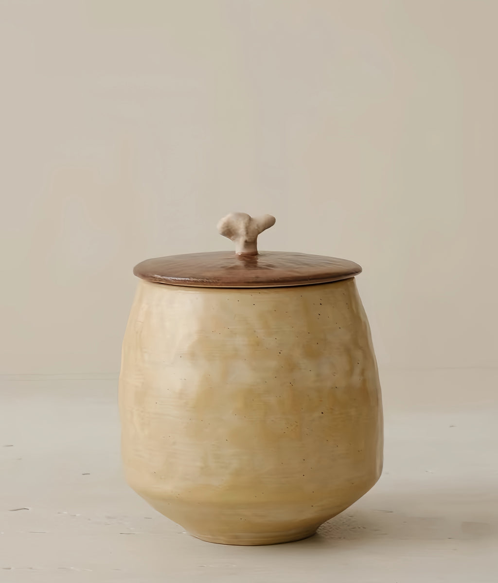 WS Luxury Collection | Kumo Ceramic Storage Jar with Lid