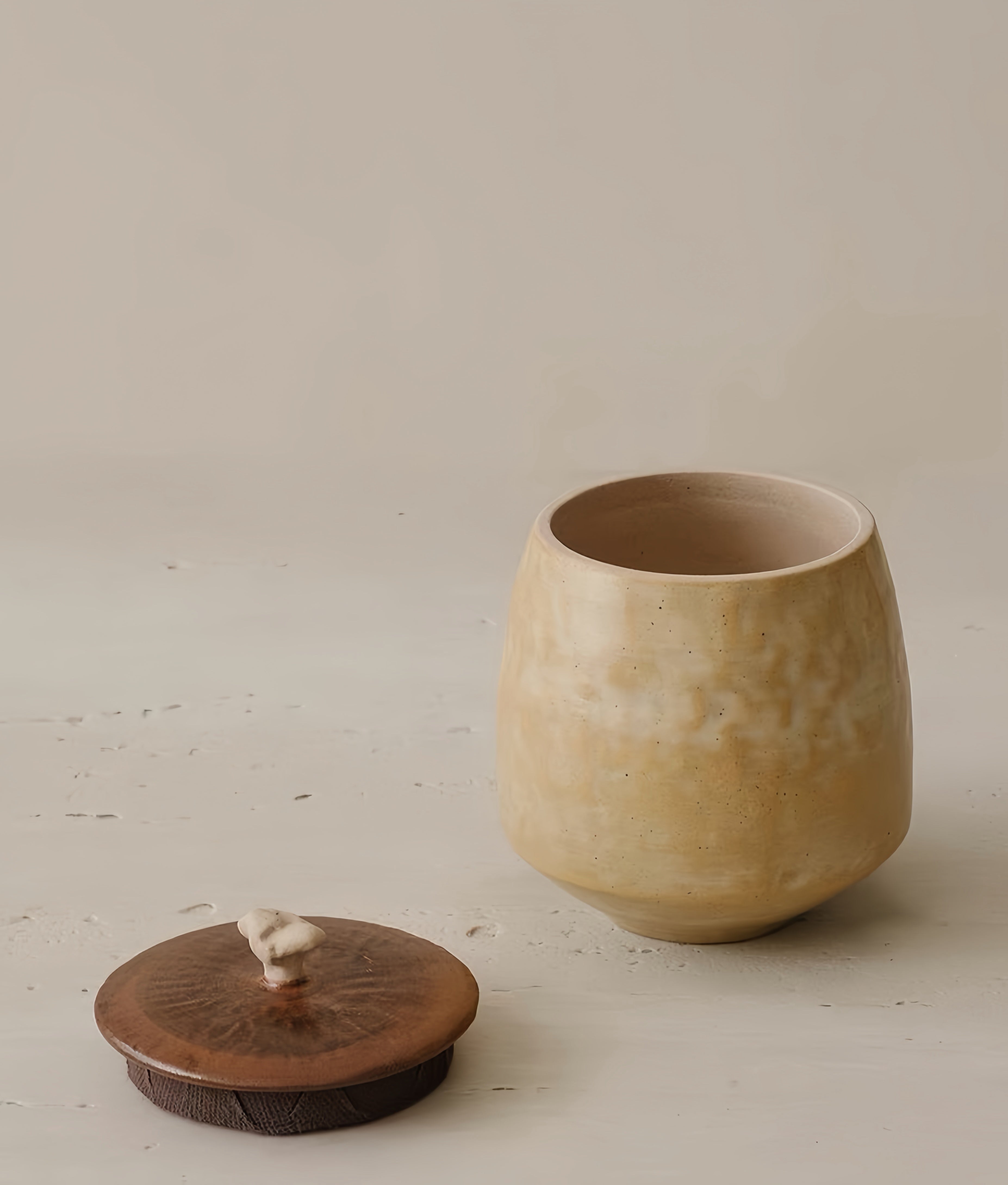 WS Luxury Collection | Kumo Ceramic Storage Jar with Lid