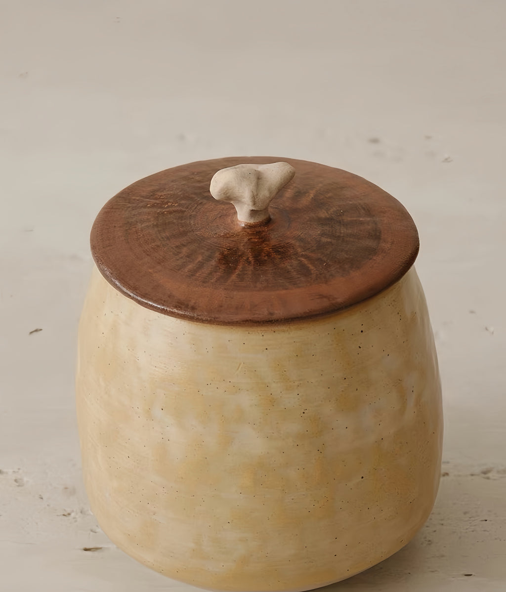 WS Luxury Collection | Kumo Ceramic Storage Jar with Lid