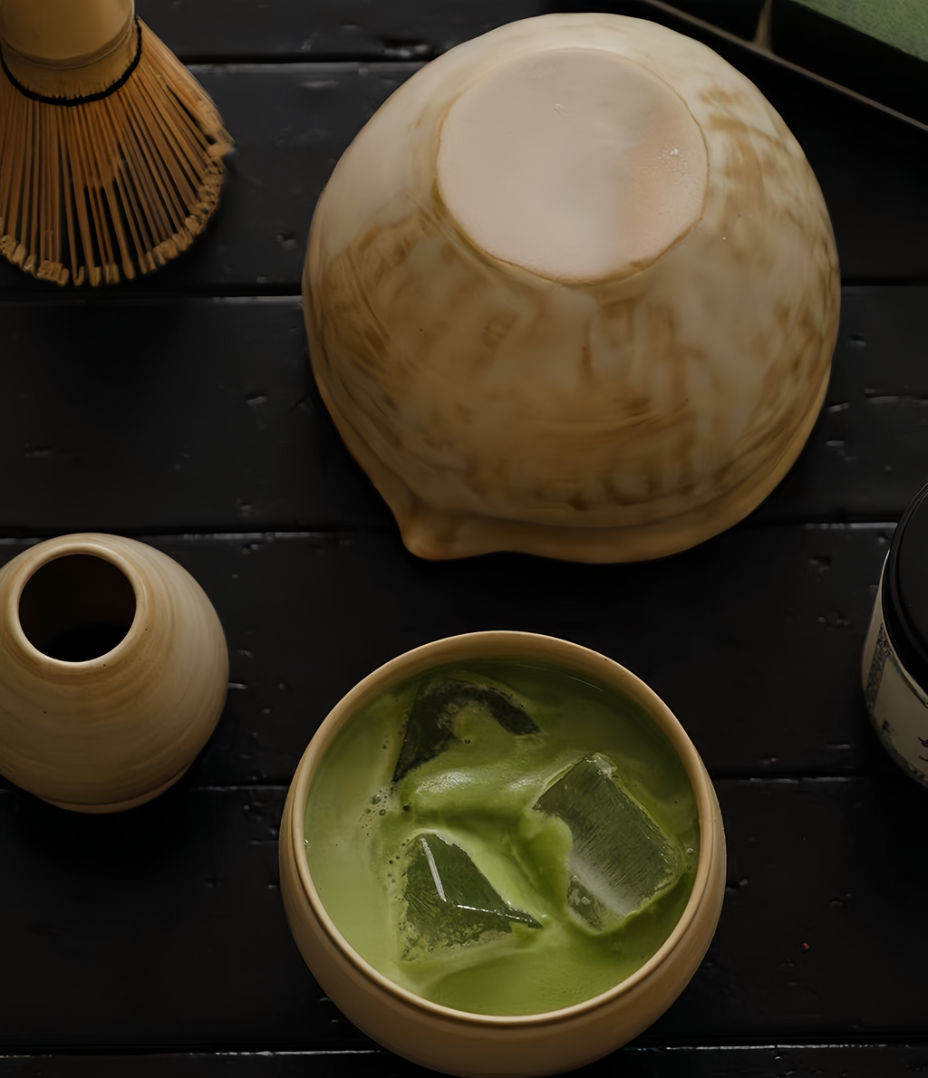 WS Luxury Collection | Stillness Ceramic Tea Cup – Japanese Wabi-Sabi Matcha Cup