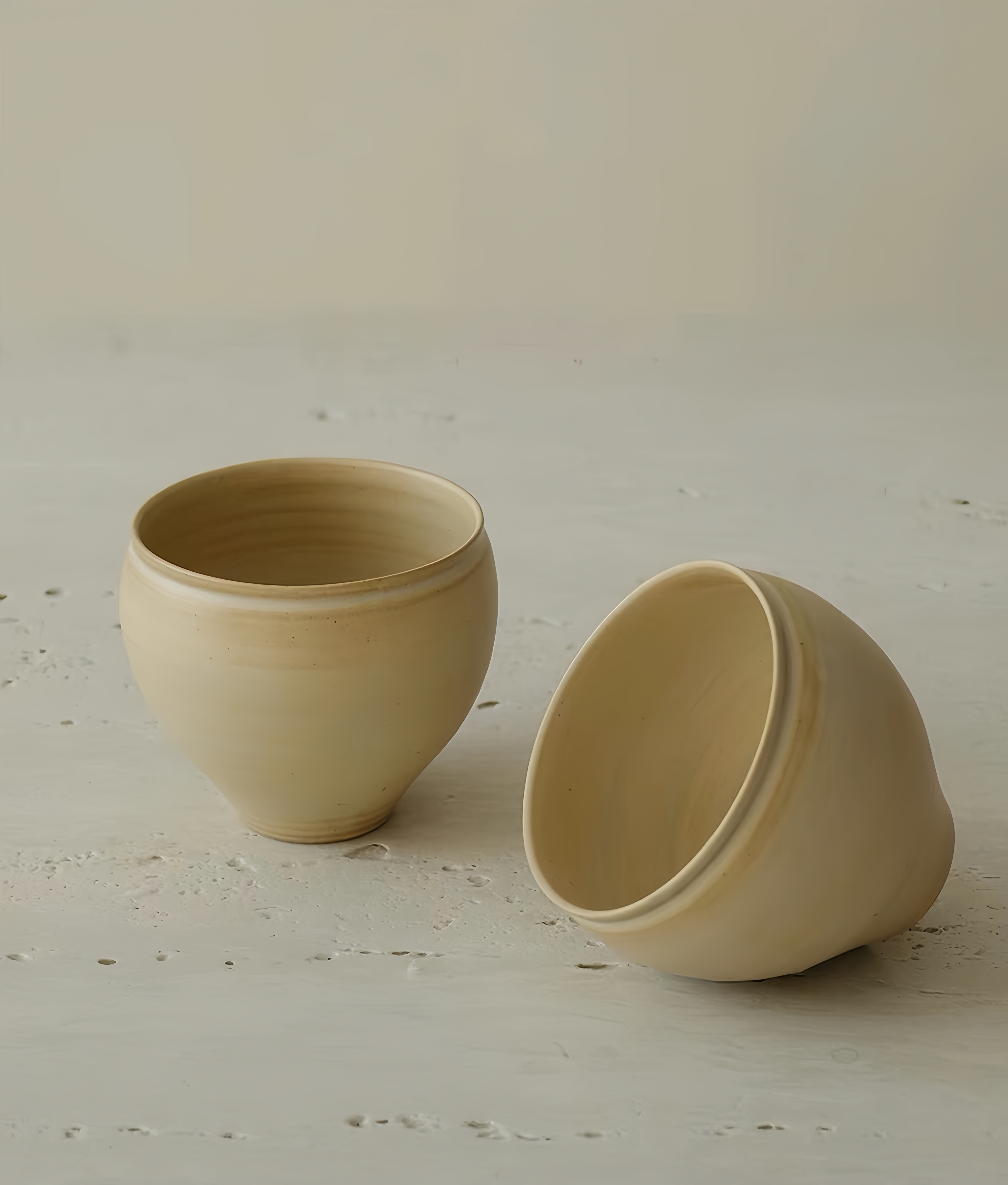 WS Luxury Collection | Stillness Ceramic Tea Cup – Japanese Wabi-Sabi Matcha Cup