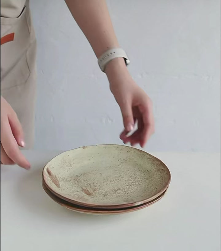 Handmade Rustic Ceramic Plate